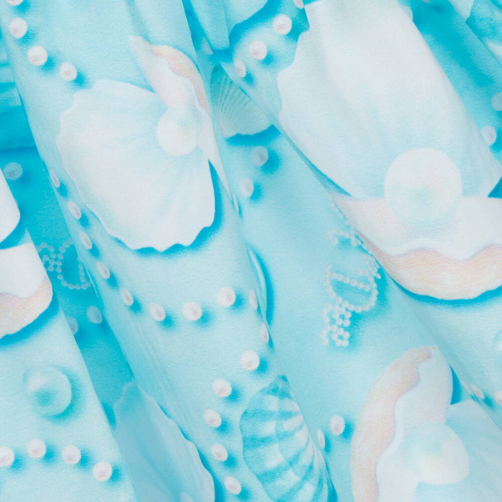 A Dee-فستان لون أزرق تركواز فاقع | Childrensalon Outlet