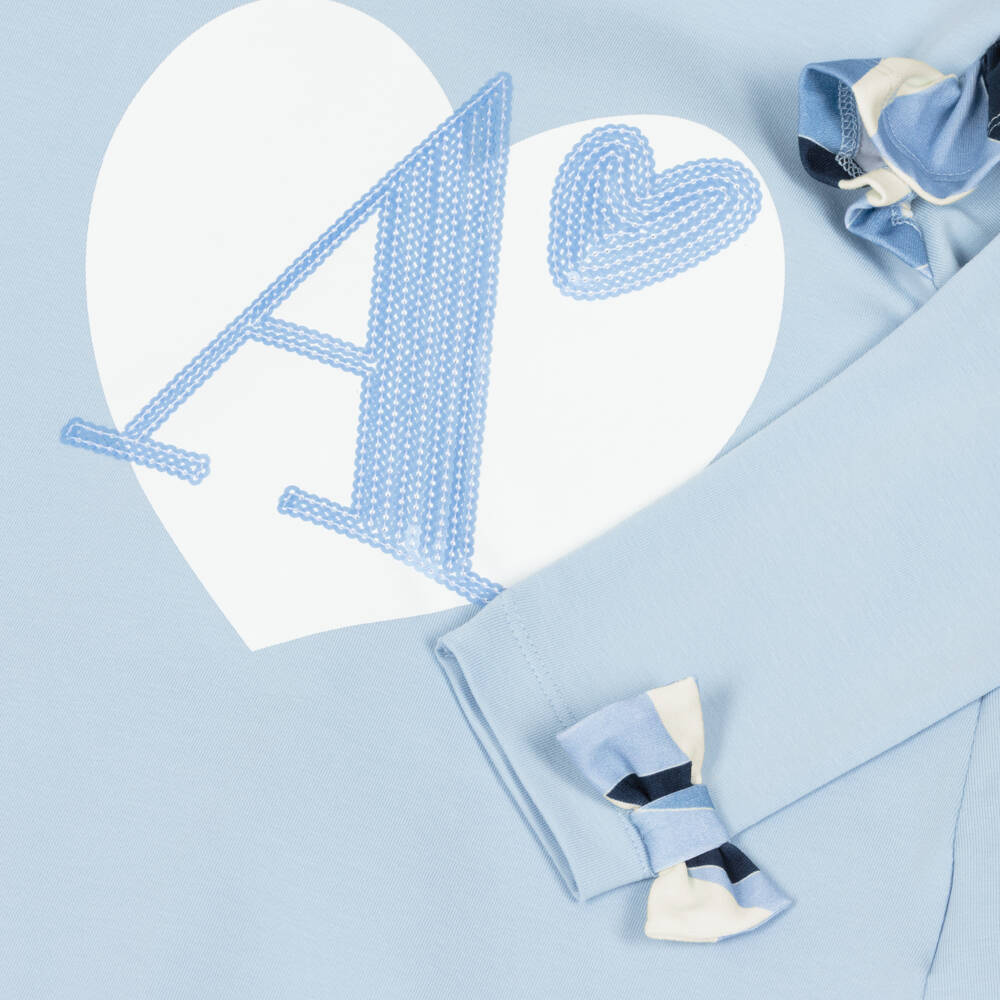 A Dee-Комплект синих хлопковых леггинсов для девочек | Childrensalon Outlet