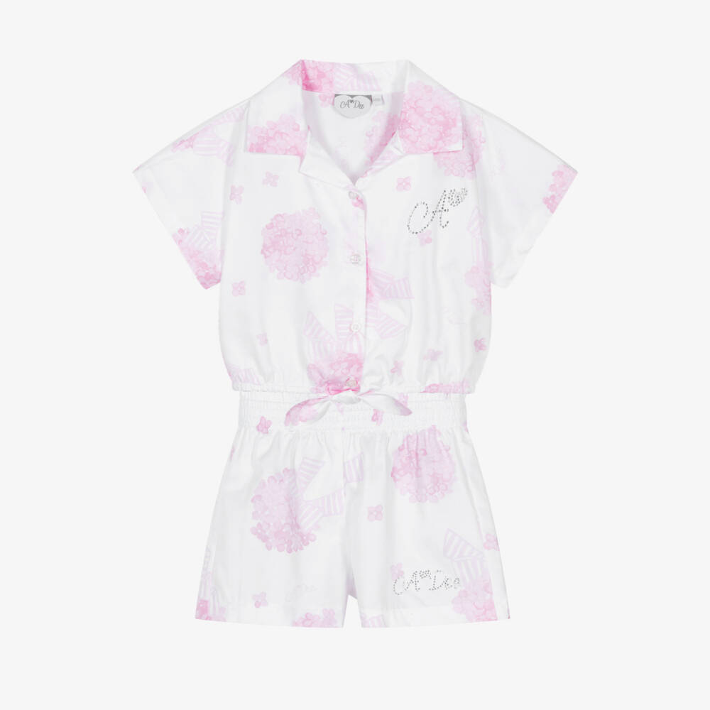 A Dee-Girls Blush & Ivory Bloom Set | Childrensalon Outlet