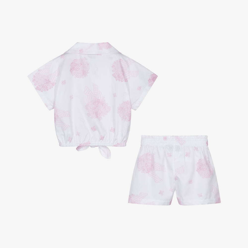 A Dee-طقم بناتي بلون وردي عاجي | Childrensalon Outlet