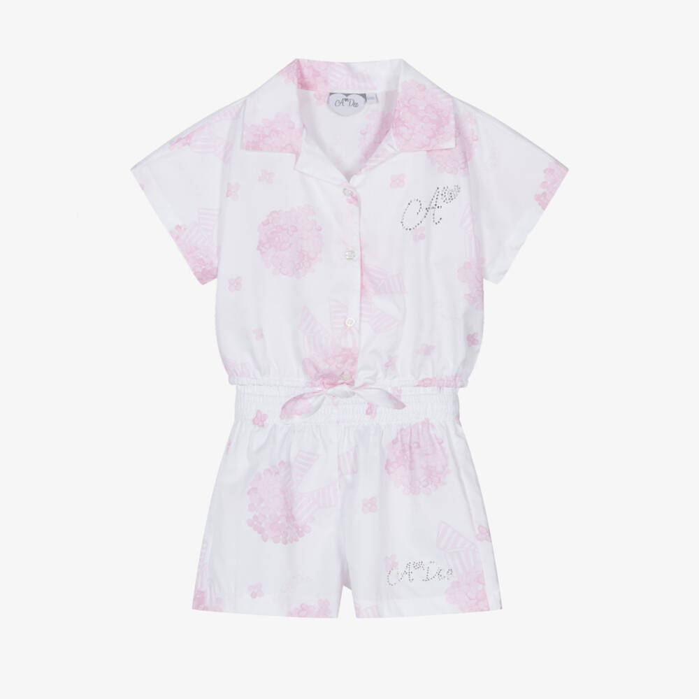 A Dee-Girls Blush & Ivory Bloom Set | Childrensalon Outlet