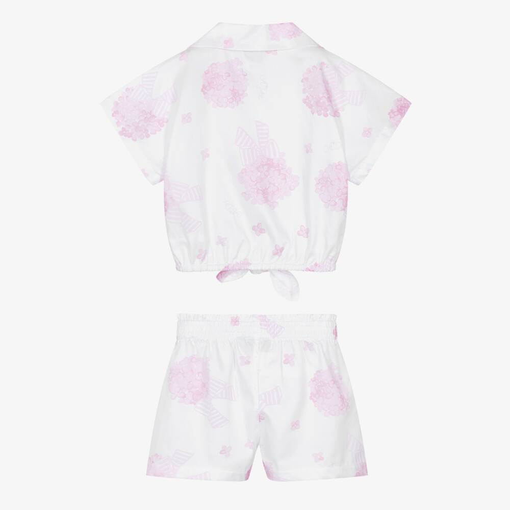 A Dee-Girls Blush & Ivory Bloom Set | Childrensalon Outlet