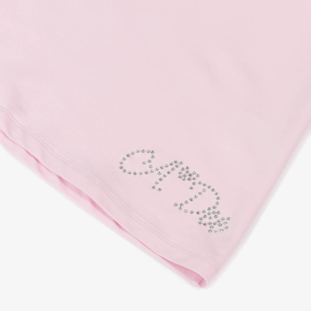 A Dee-Girls Blush Striped Flutter Dress | Childrensalon Outlet