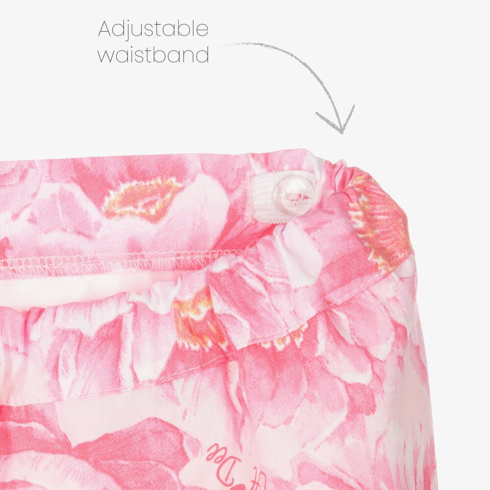 A Dee-Розовый топ и юбка с цветами | Childrensalon Outlet