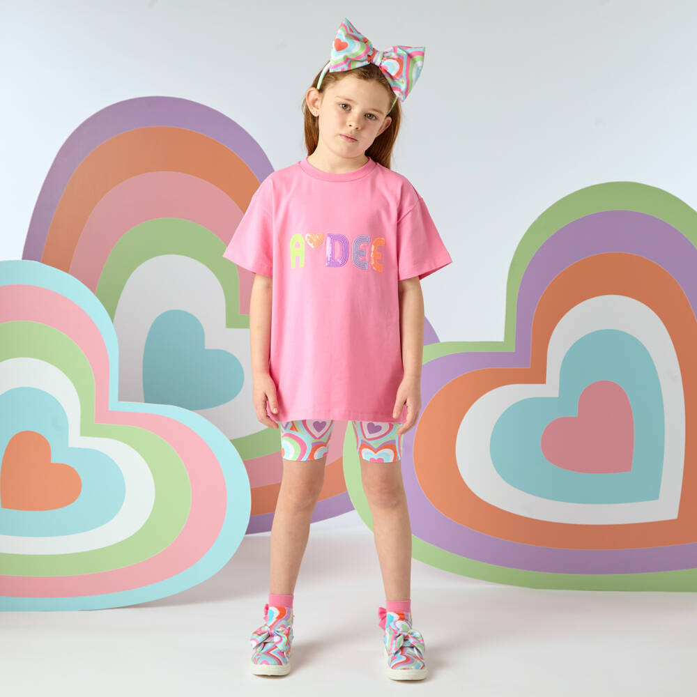 A Dee-Girls Cheerful Pink Cotton Set | Childrensalon Outlet