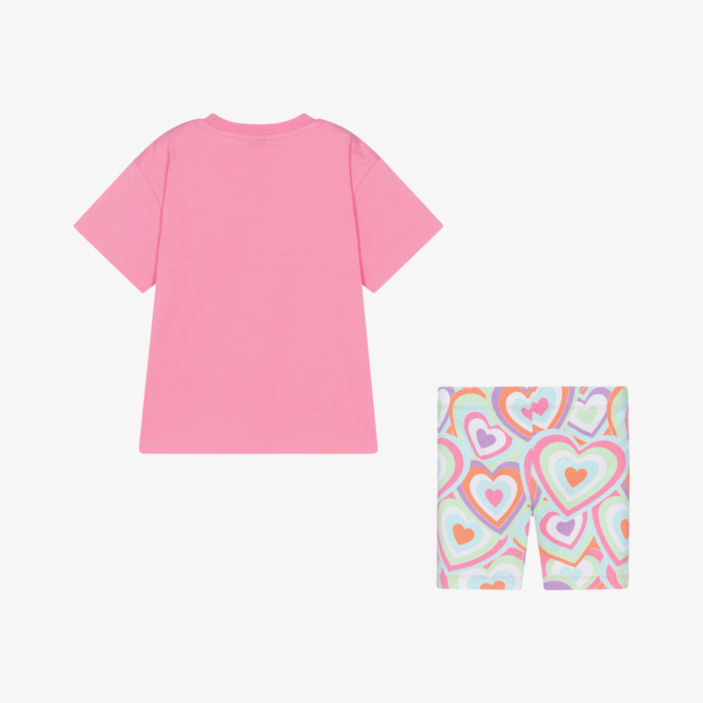 A Dee-Girls Cheerful Pink Cotton Set | Childrensalon Outlet