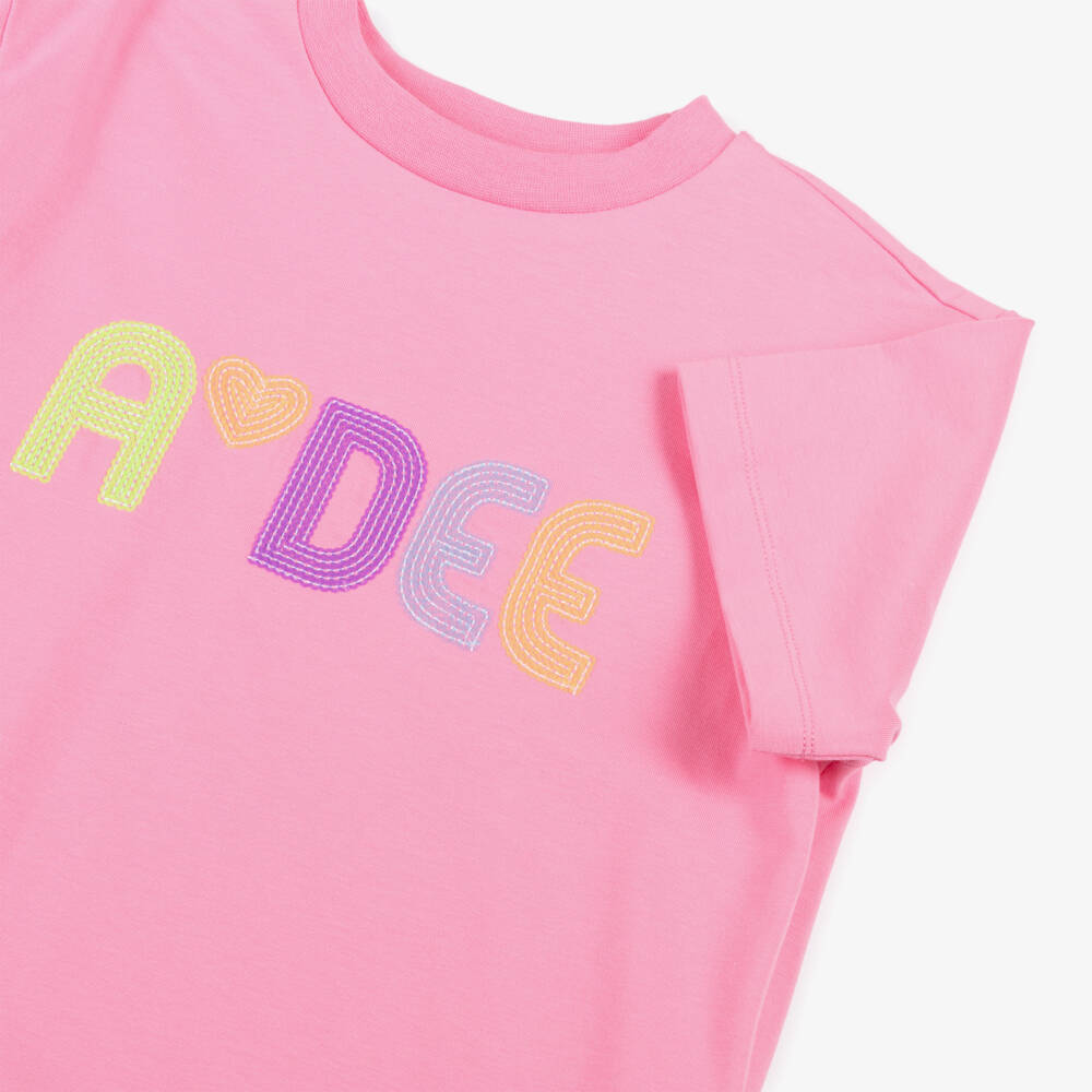 A Dee-Girls Cheerful Pink Cotton Set | Childrensalon Outlet