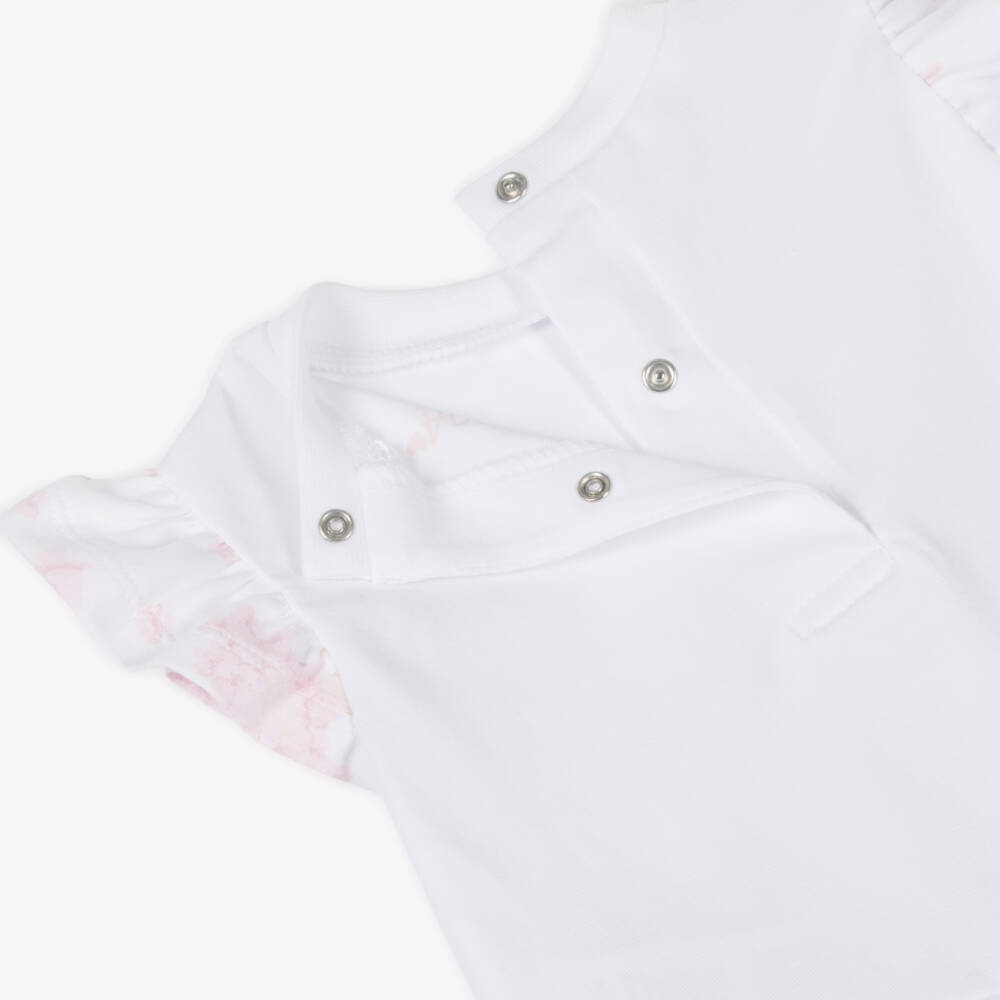 A Dee-Girls Cotton Bunny Leggings Ensemble | Childrensalon Outlet