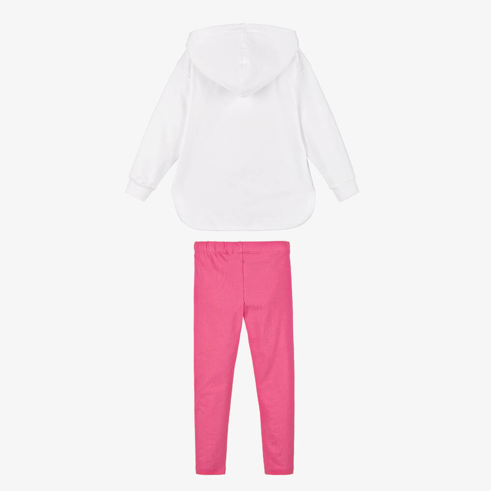 A Dee-Girls Cotton Hoodie and Leggings Set | Childrensalon Outlet