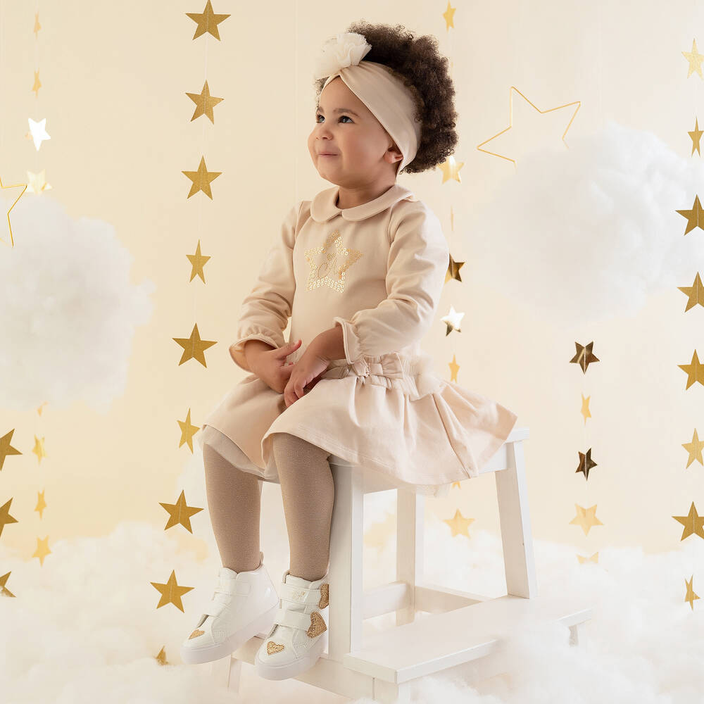 Childrens gold tights shop