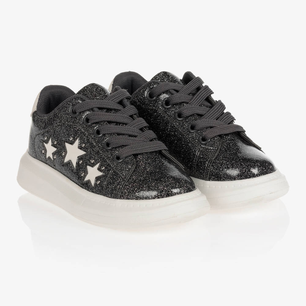 Girls grey 2024 sneakers