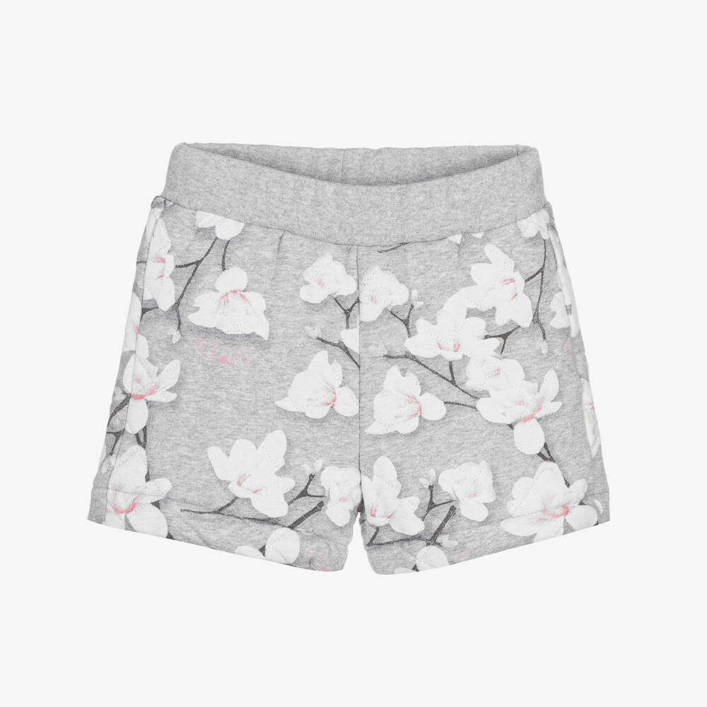A Dee-Girls Grey Quilted Shorts | Childrensalon Outlet