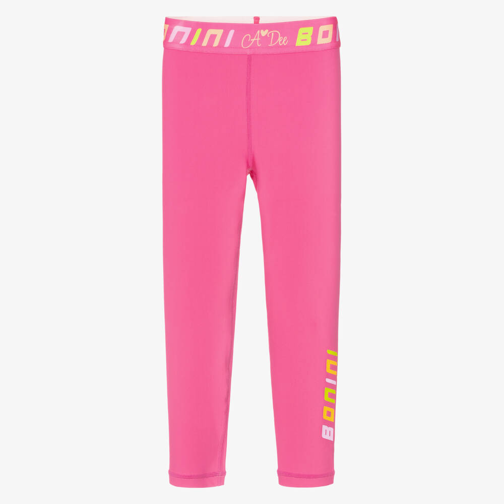 A Dee-Girls Hot Pink Sports Leggings | Childrensalon Outlet