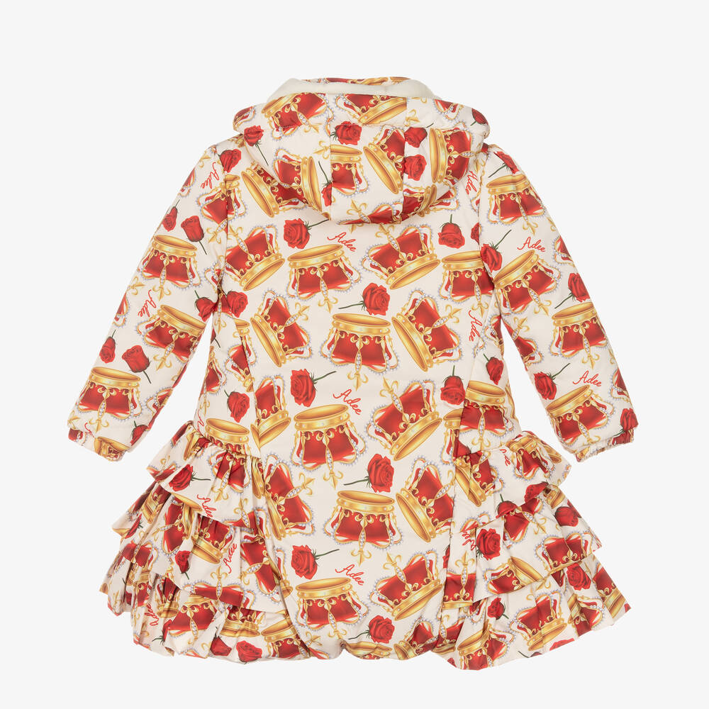 آدي-معطف مبطن لون عاجي للبنات | Childrensalon Outlet