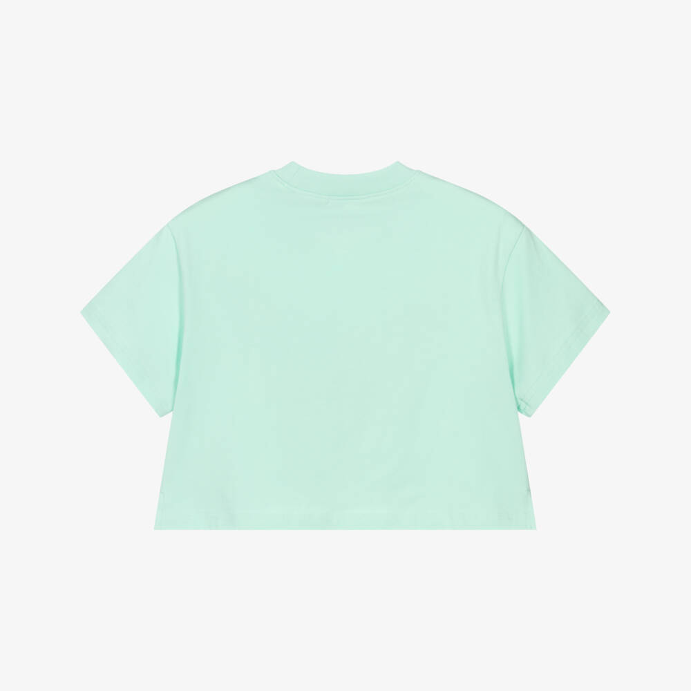 A Dee-Girls Mint Green Logo T-Shirt | Childrensalon Outlet