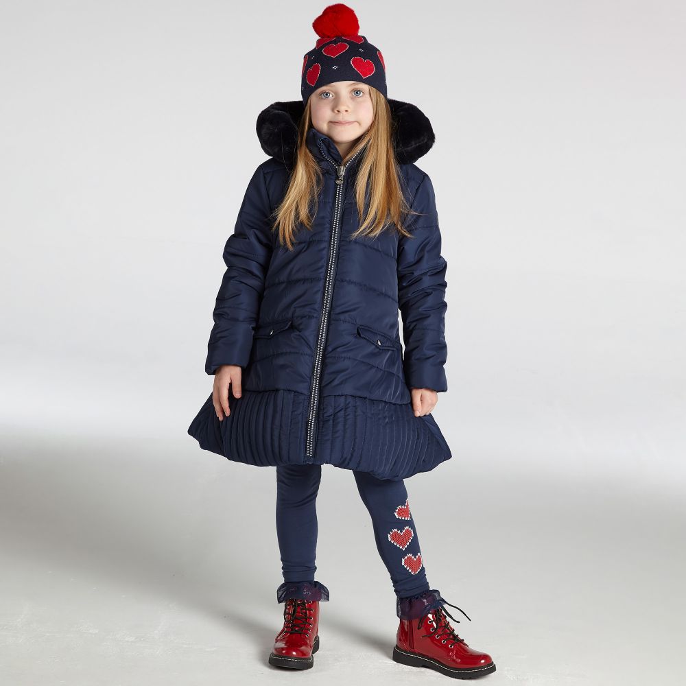 Girls clearance navy jacket