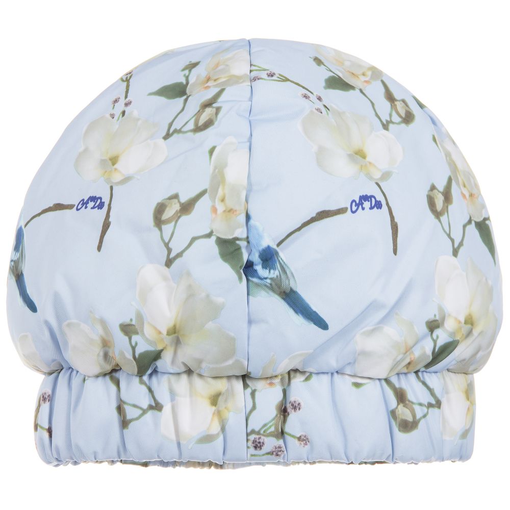 A Dee-قبعة مبطنة لون أزرق فاتح للبنات | Childrensalon Outlet