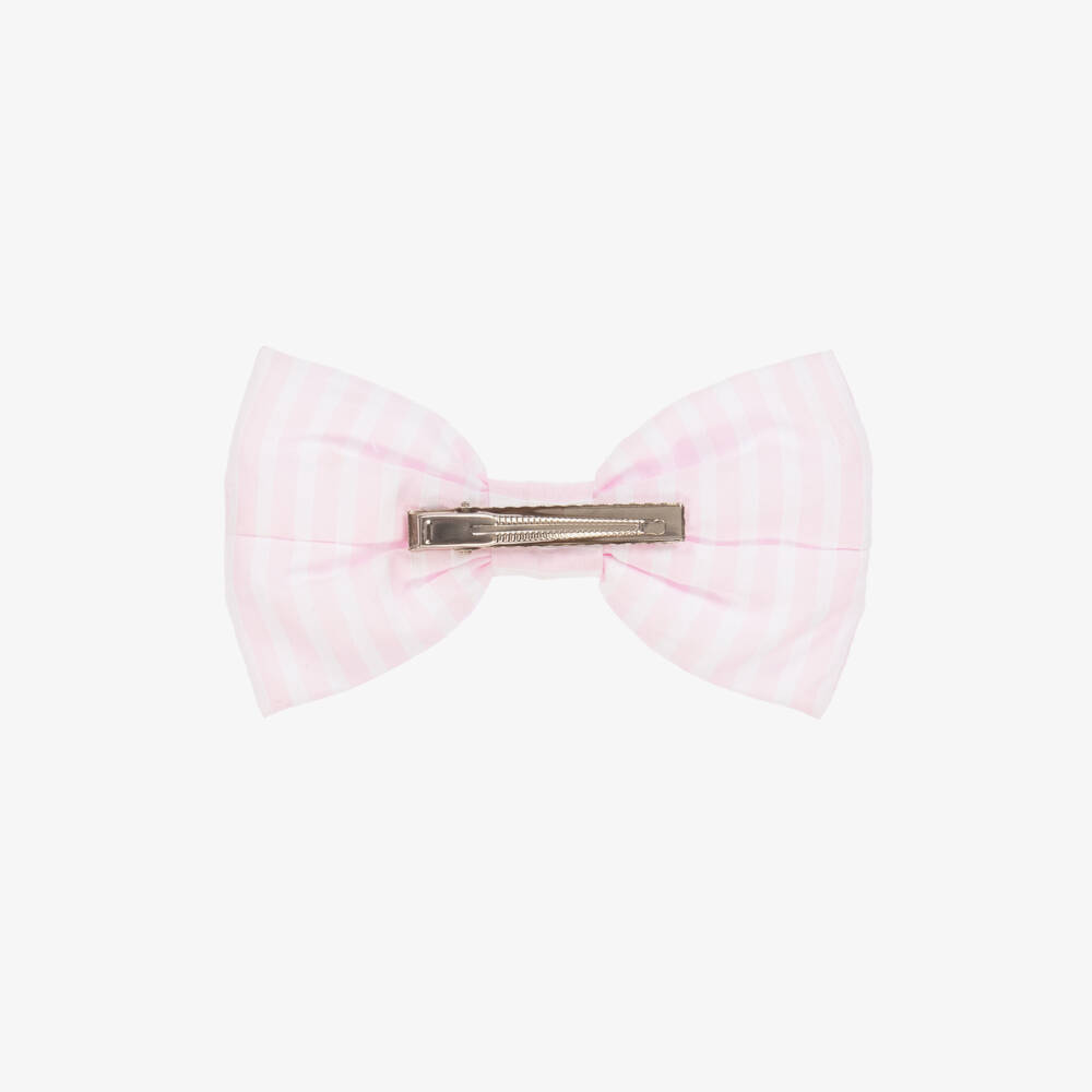 A Dee-Girls Pastel Striped Hair Bow | Childrensalon Outlet