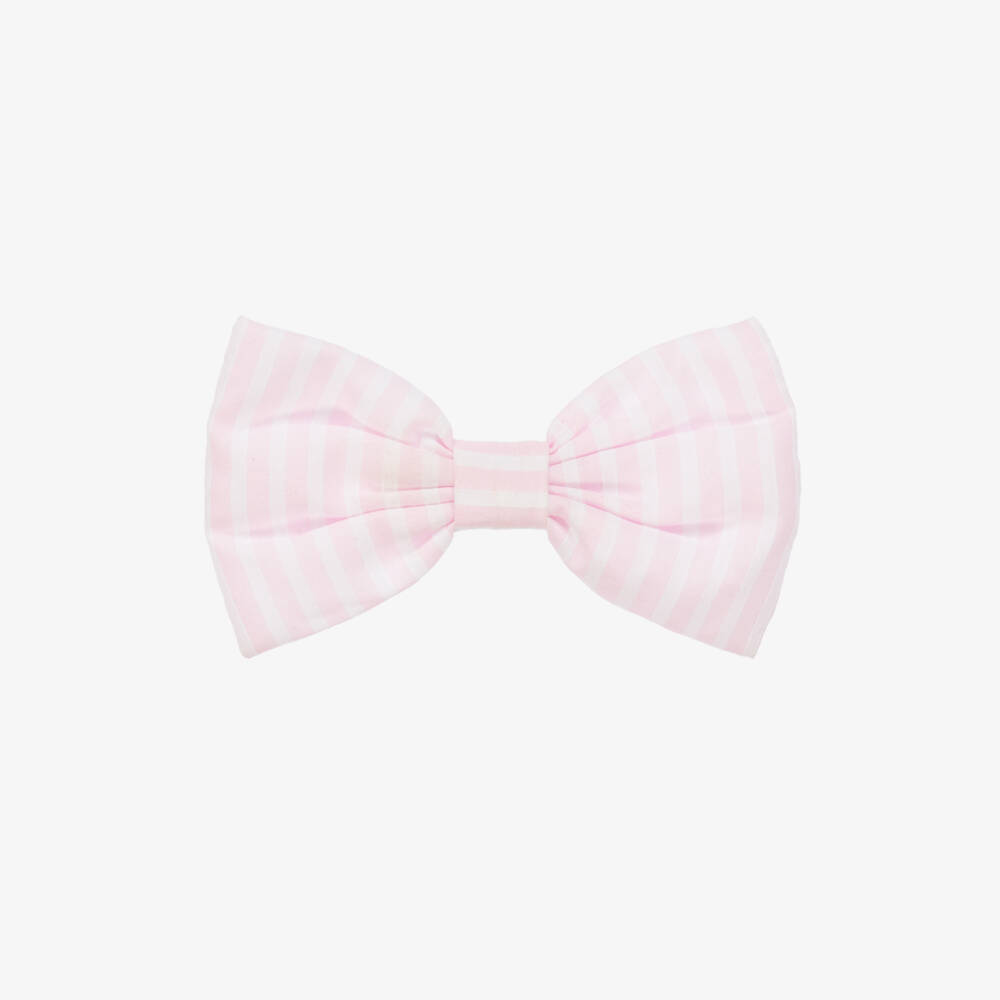 A Dee-Пастельный полосатый бант для девочек | Childrensalon Outlet