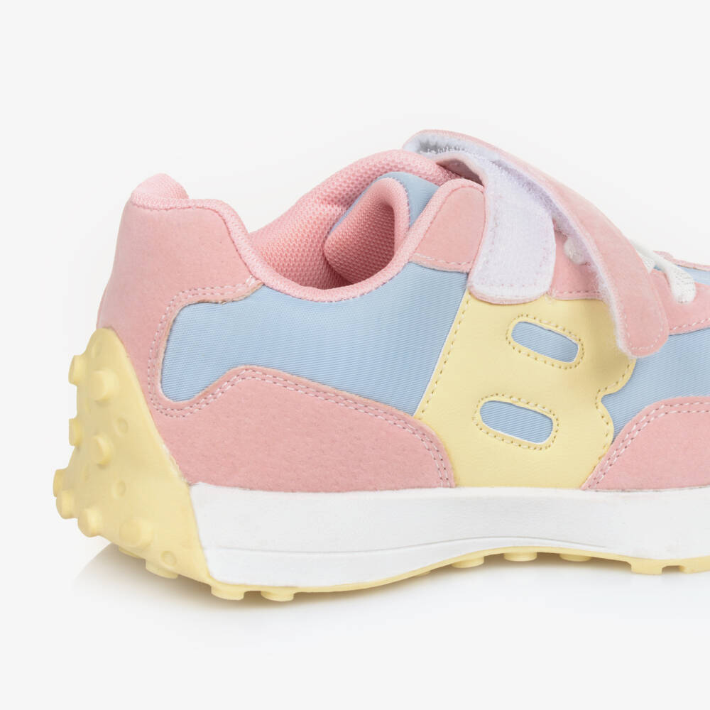 A Dee-Girls Pastel Tri-Tone Sporty Sneakers | Childrensalon Outlet