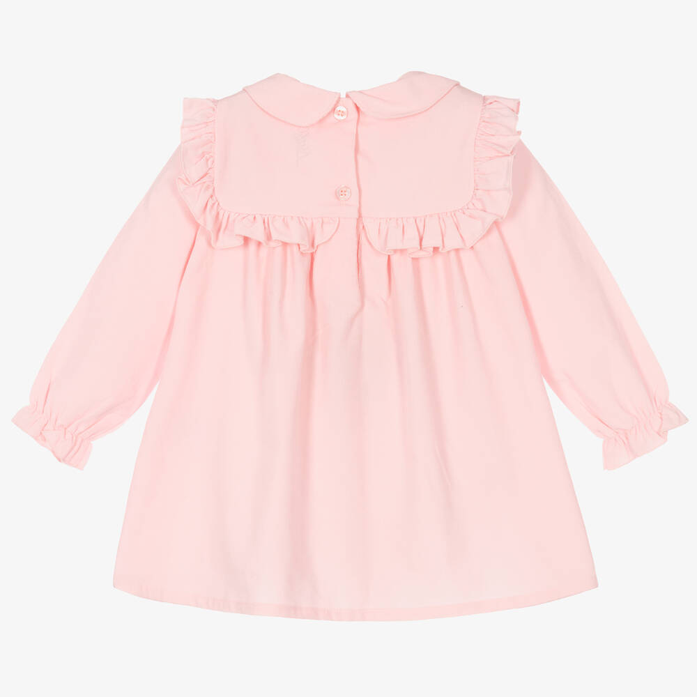 A Dee-Girls Pink Corduroy Dress | Childrensalon Outlet