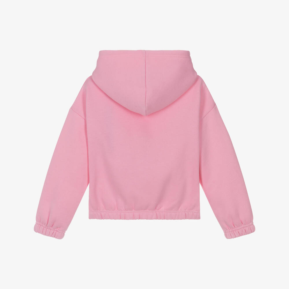 A Dee-Хлопковый розовый худи для девочек | Childrensalon Outlet