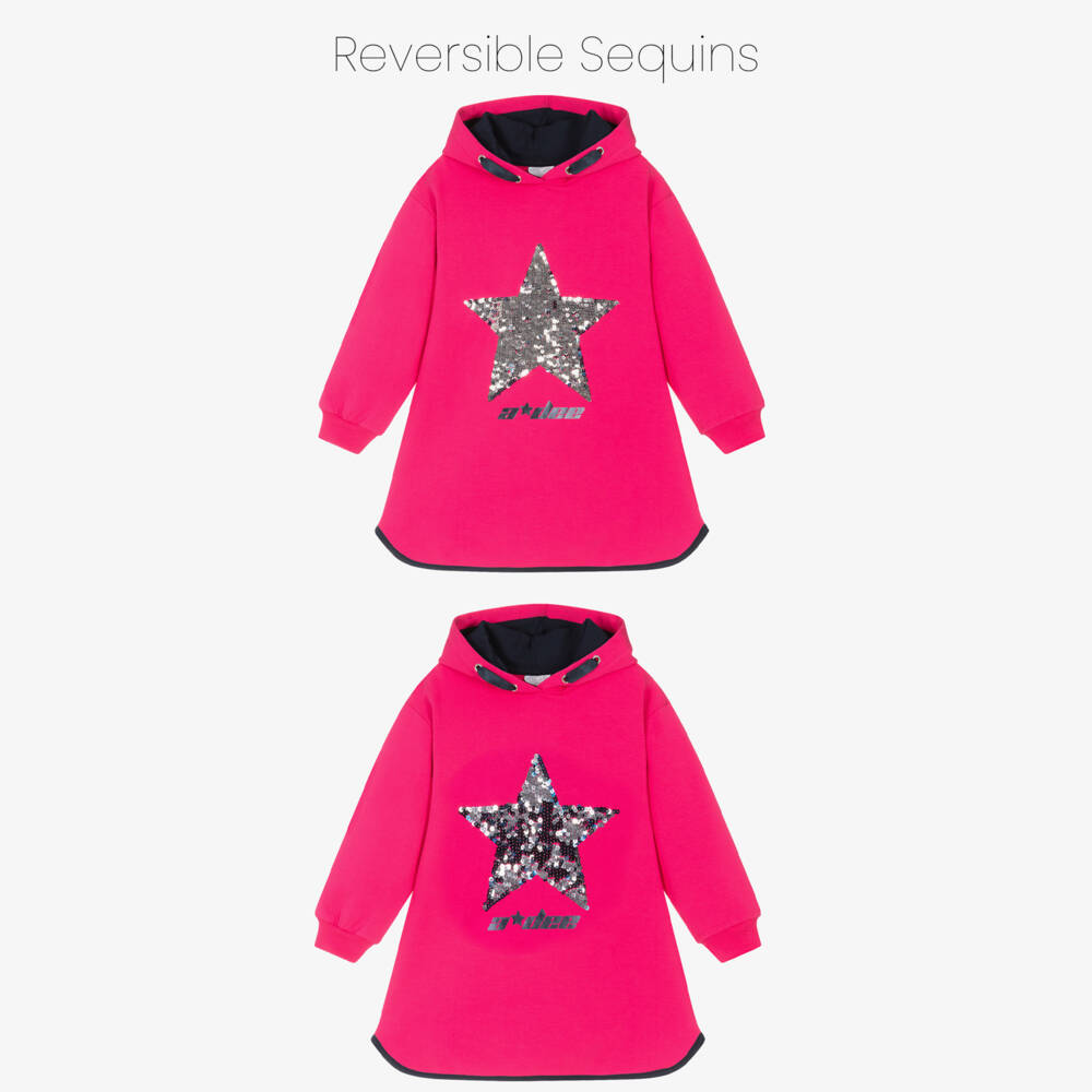 A Dee-Розовое платье из джерси для девочек | Childrensalon Outlet