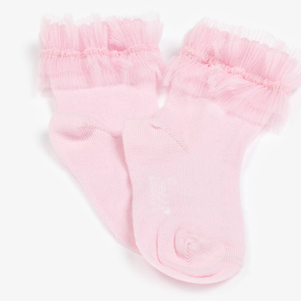 A Dee-جوارب تول وردية للبنات | Childrensalon Outlet