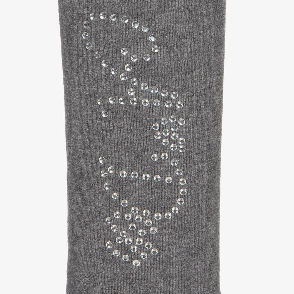 A Dee-Girls Pink & Grey Cotton Leggings Set | Childrensalon Outlet