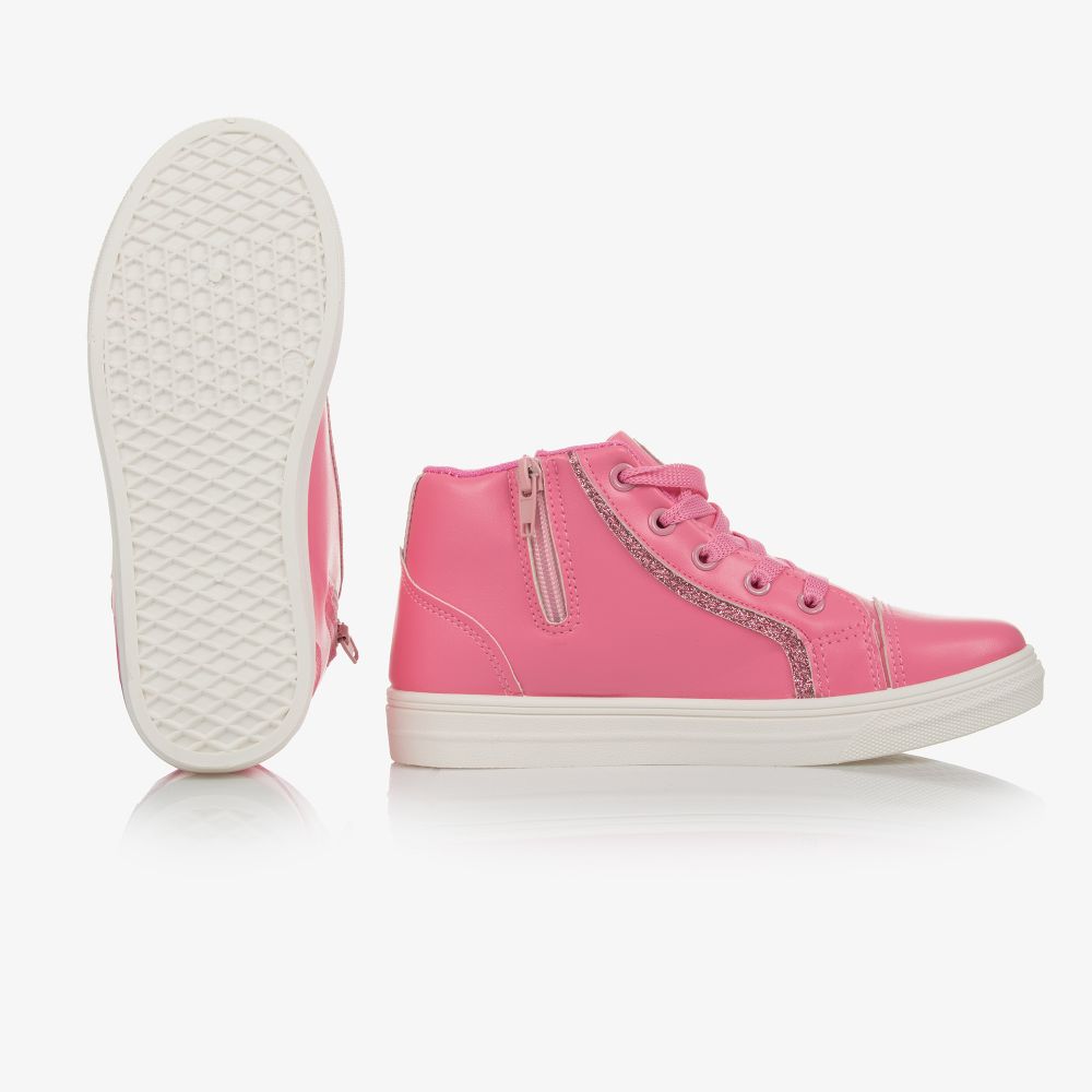 a dee high top trainers