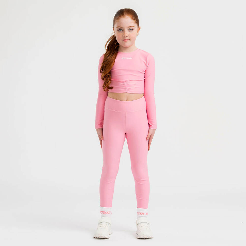 A Dee-Розовый топ с драпировкой для девочек | Childrensalon Outlet