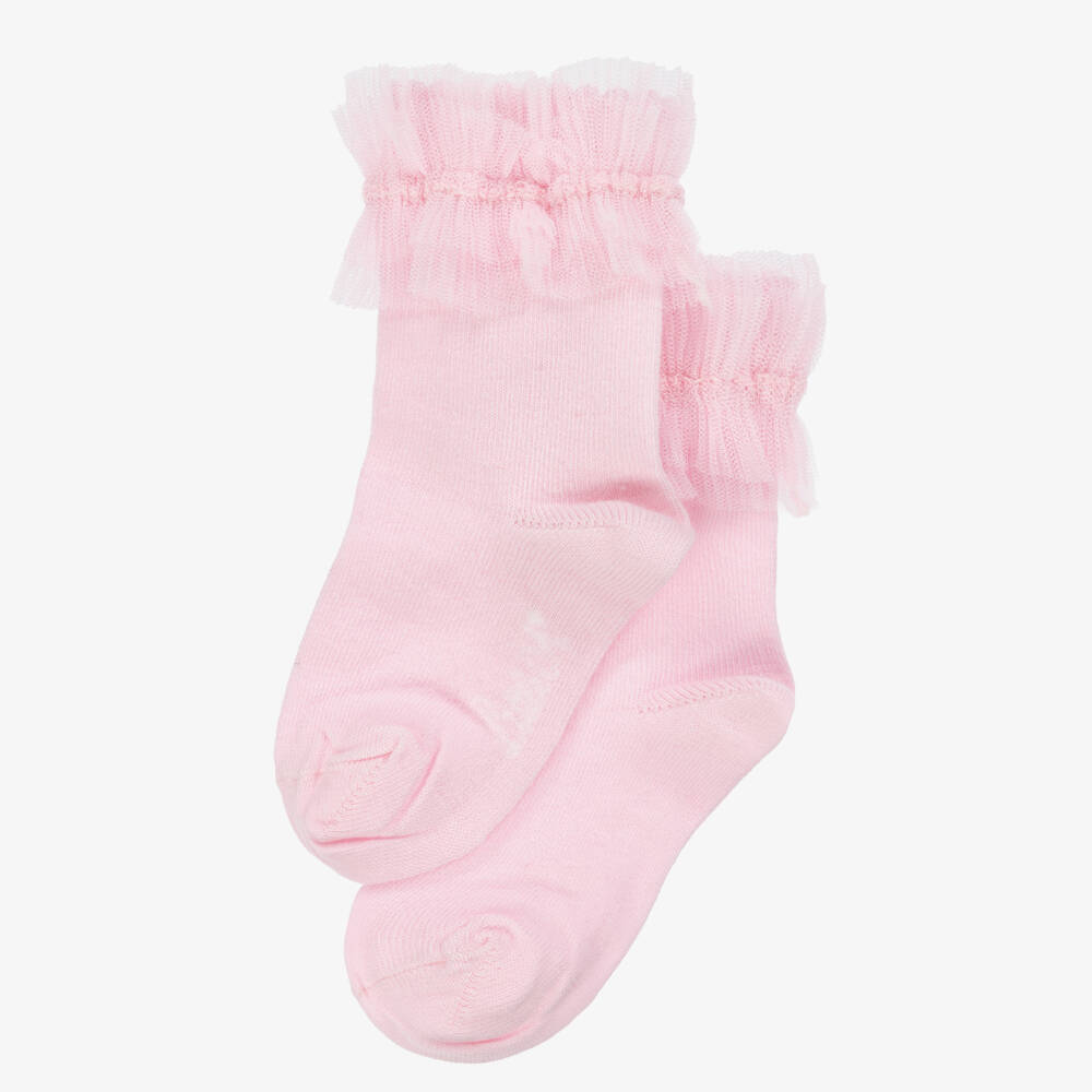 A Dee-جوارب تول وردية للبنات | Childrensalon Outlet