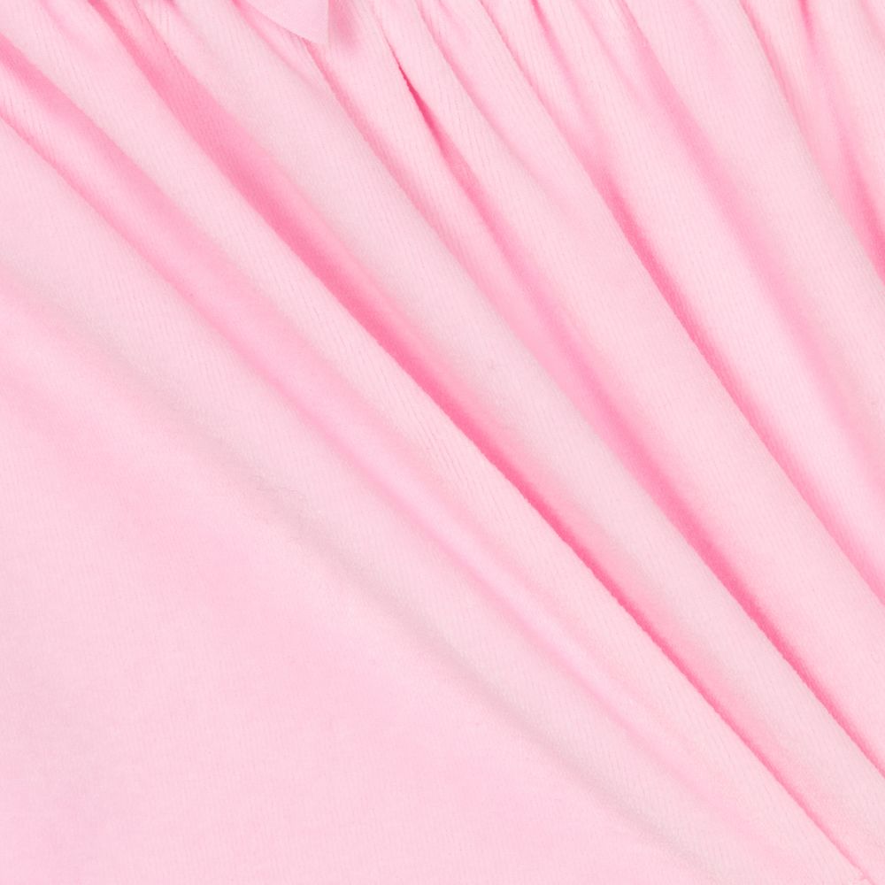 A Dee-Girls Pink Velour Dress | Childrensalon Outlet