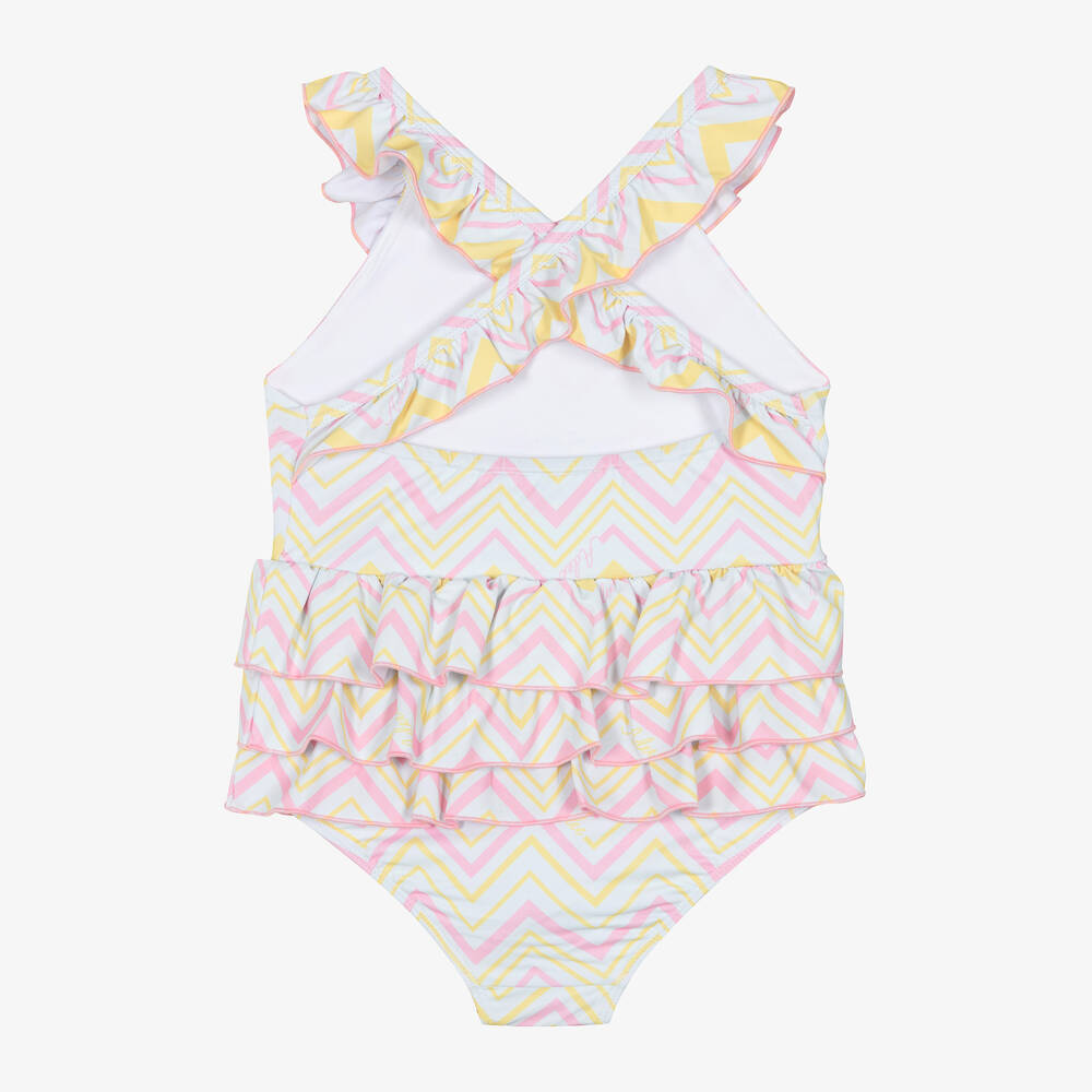 آدي-مايّو لون زهري وأصفر للبنات | Childrensalon Outlet