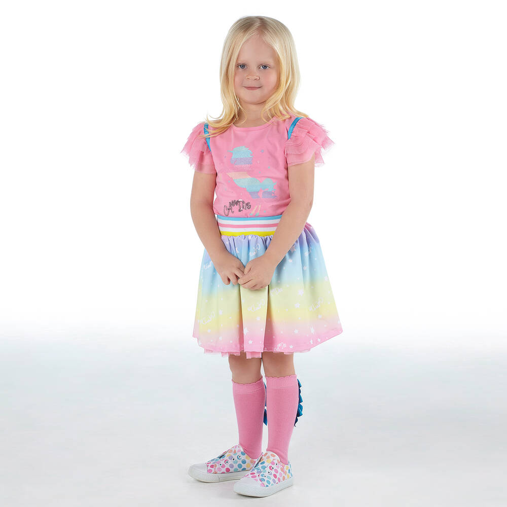 A Dee-Girls Rainbow Star Skirt | Childrensalon Outlet