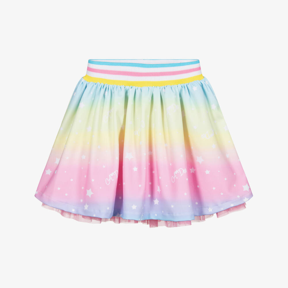 A Dee-تنورة جيرسي بألوان قوس قزح | Childrensalon Outlet