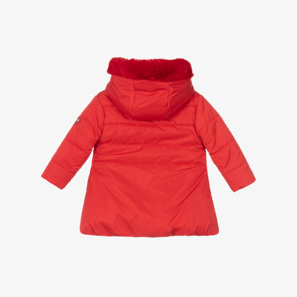 A Dee-Красный пуховик для девочек | Childrensalon Outlet