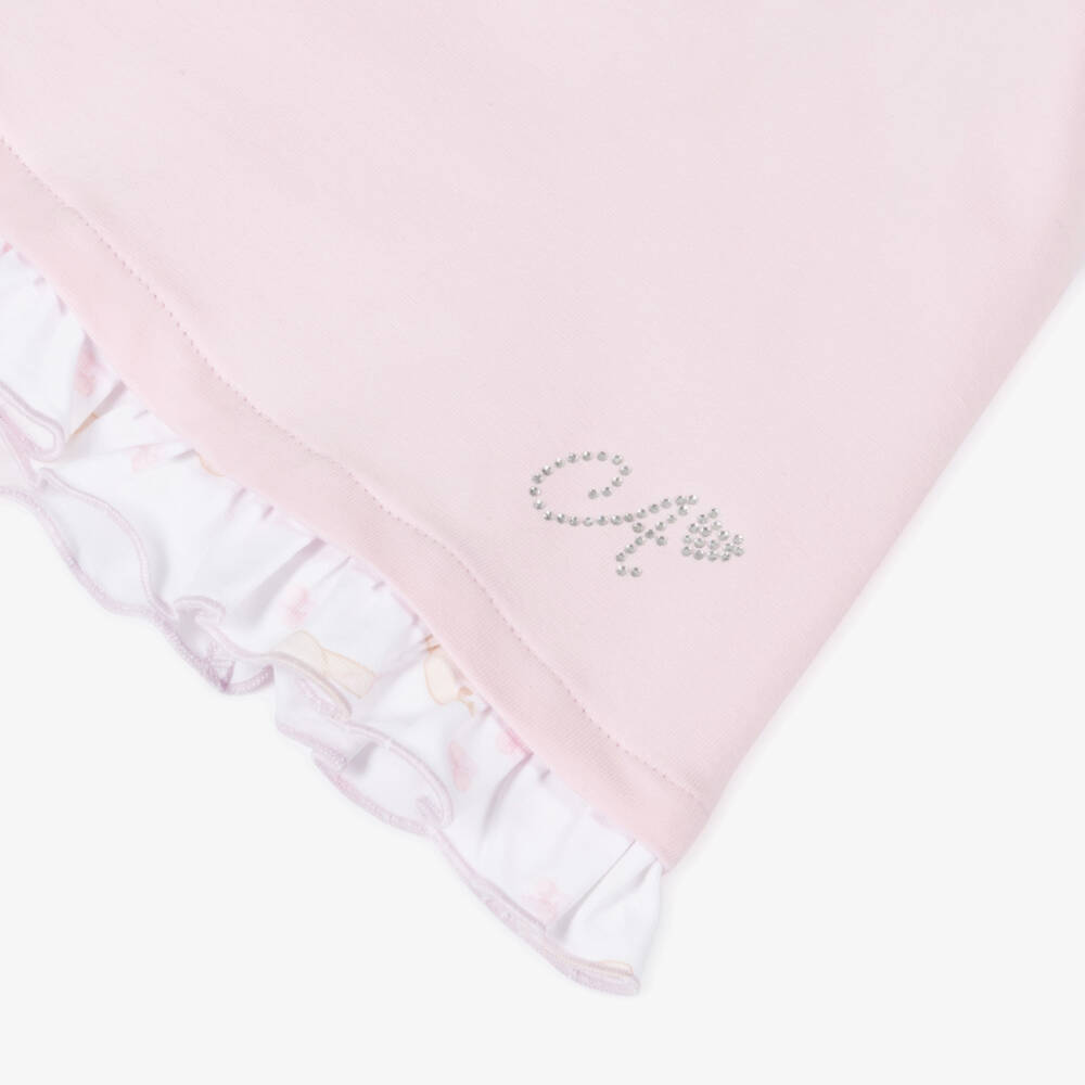 A Dee-Платье из хлопка с розовым зайчиком для девочек | Childrensalon Outlet