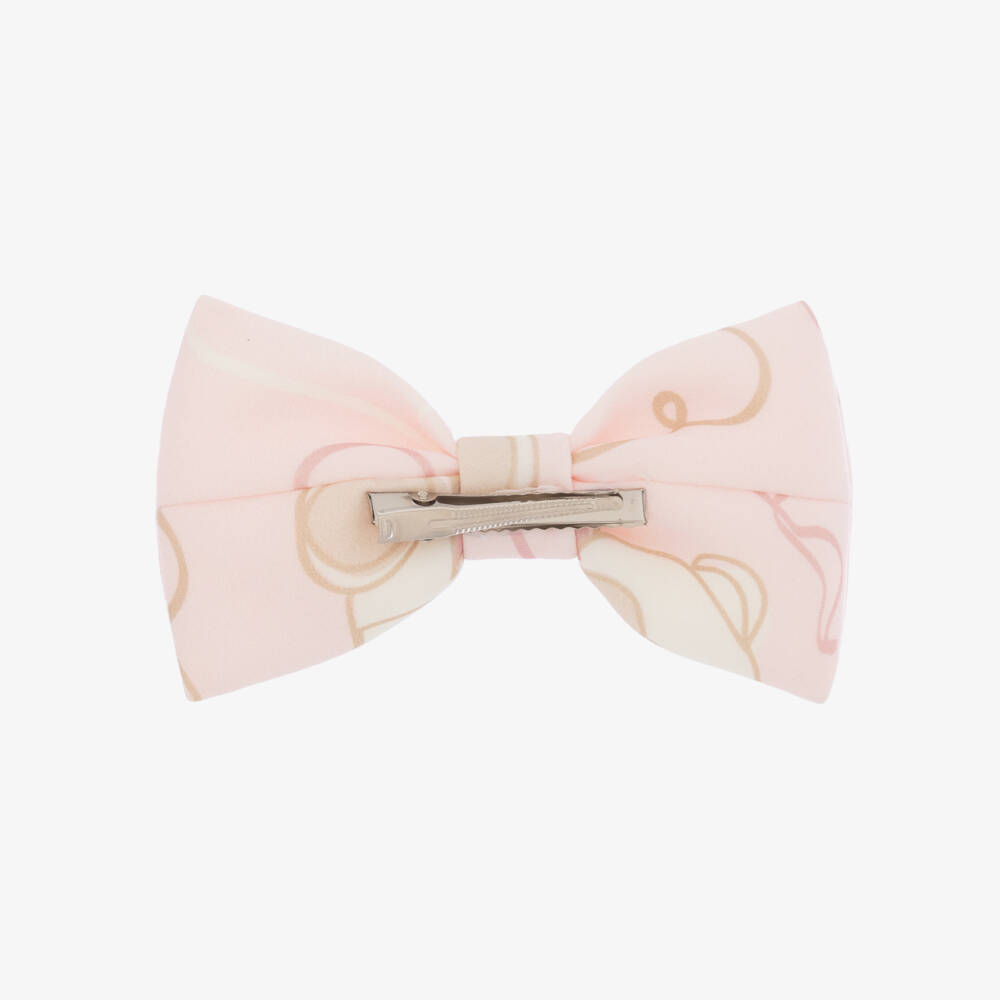 A Dee-Girls Satin Pink Bow Clip | Childrensalon Outlet