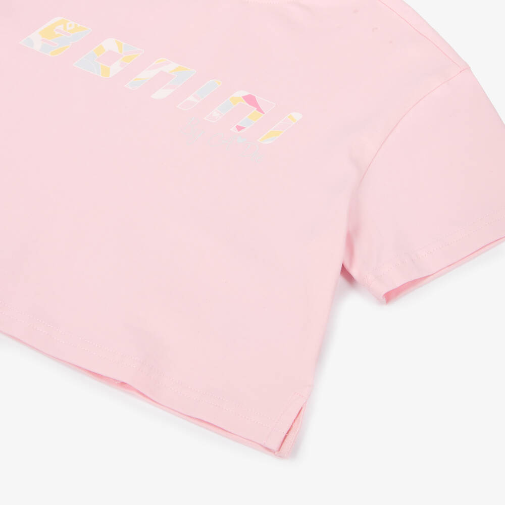 A Dee-Girls Soft Pink Graphic Tee | Childrensalon Outlet