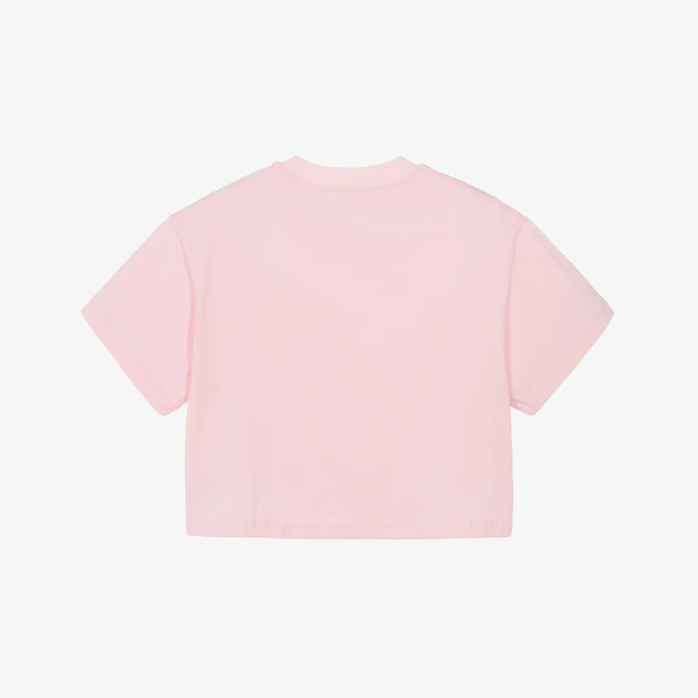 A Dee-Girls Soft Pink Graphic Tee | Childrensalon Outlet
