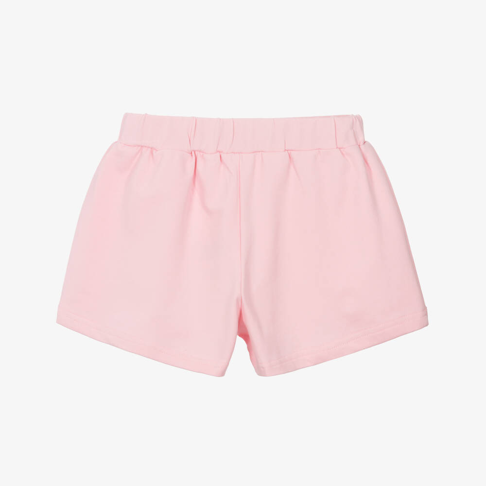 A Dee-Girls Soft Pink Knit Shorts | Childrensalon Outlet