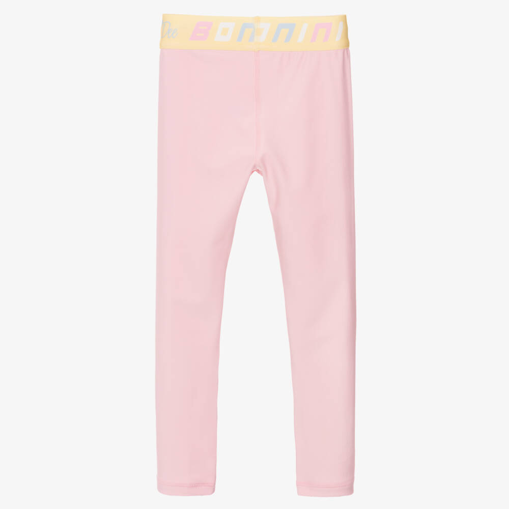 A Dee-Girls Soft Pink Stretch Leggings | Childrensalon Outlet