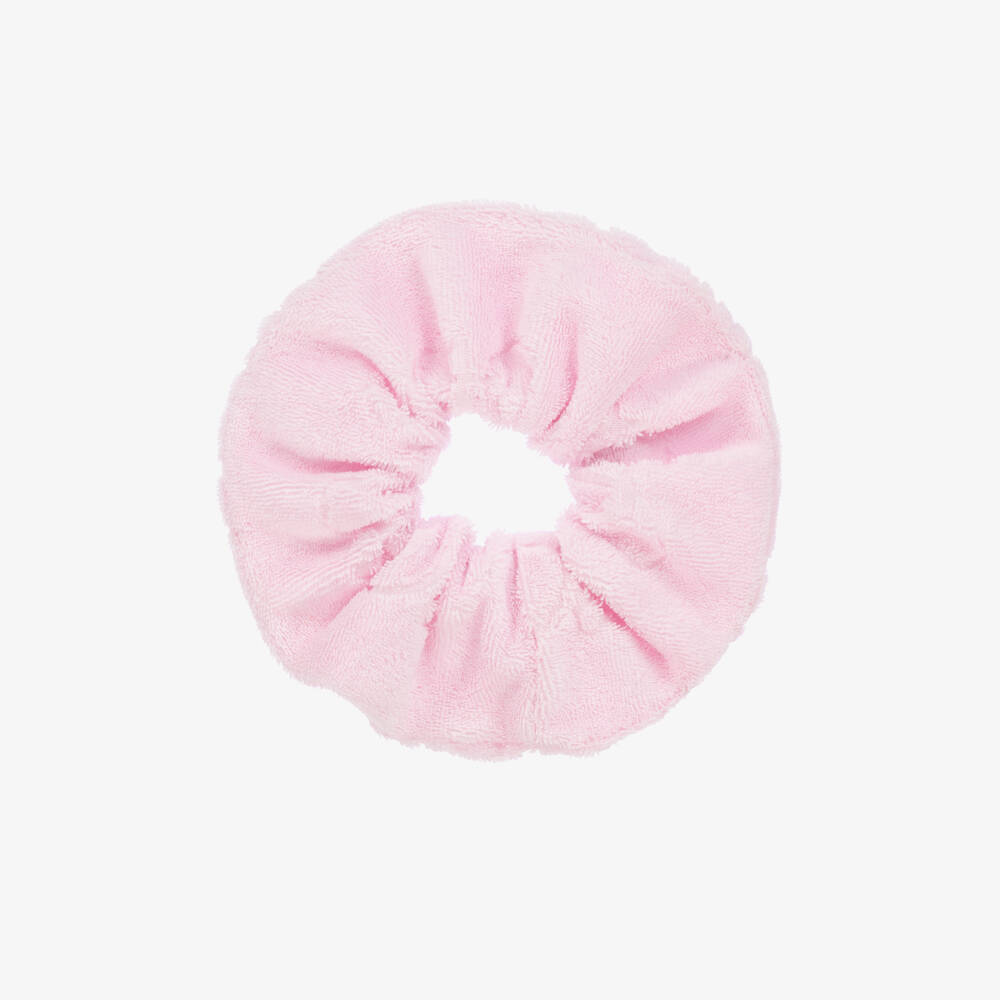 A Dee-Girls Soft Pink Towelling Hair Band | Childrensalon Outlet