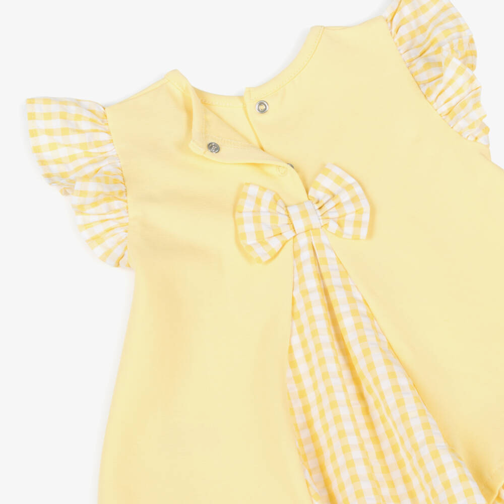 A Dee-Хлопковый ансамбль Sunny Daisy для девочек | Childrensalon Outlet