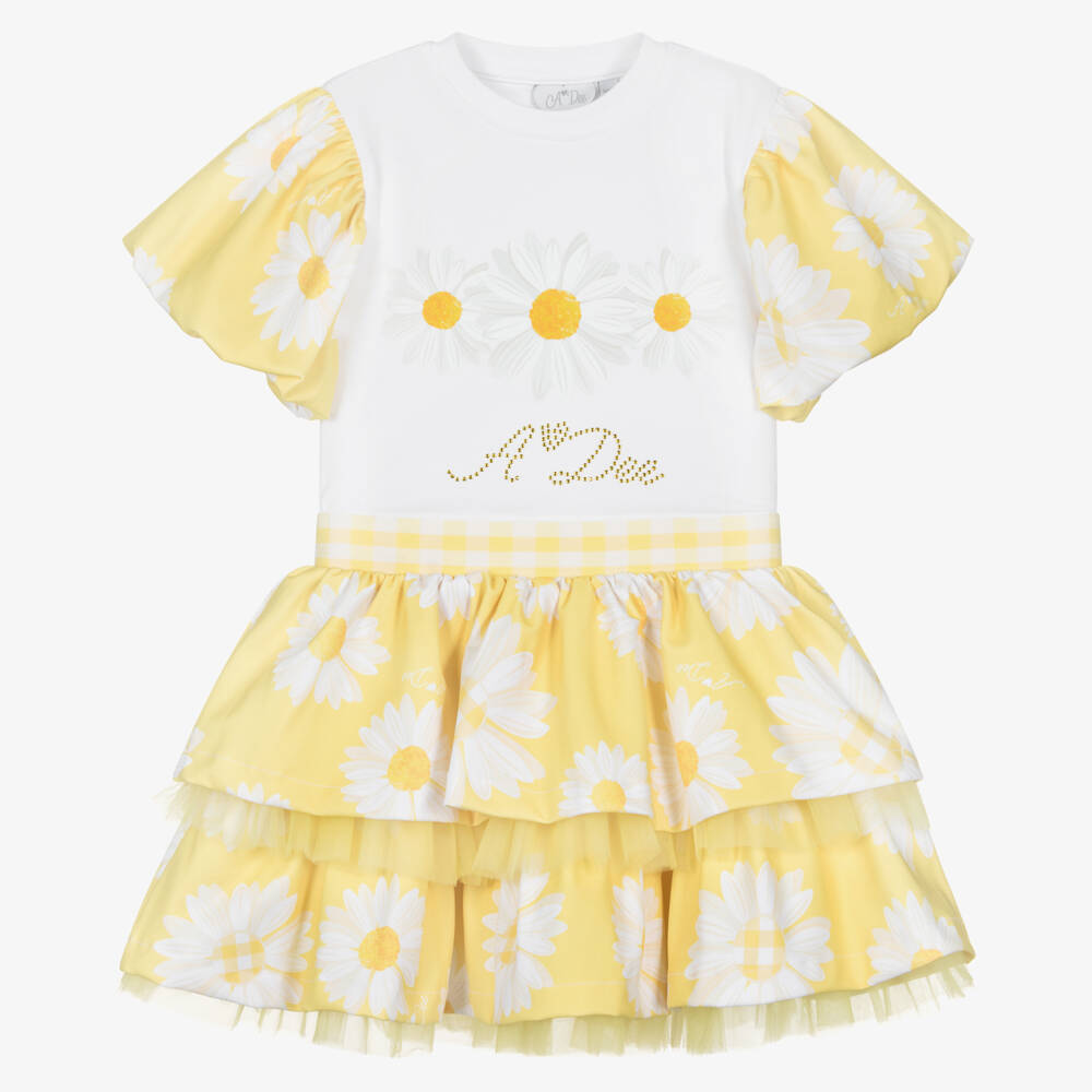 A Dee-Girls Sunny Floral Skirt Duo | Childrensalon Outlet