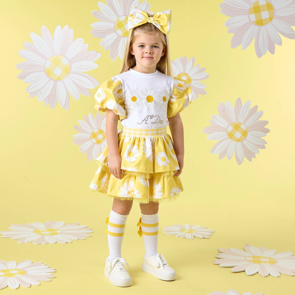 A Dee-Girls Sunny Floral Skirt Duo | Childrensalon Outlet