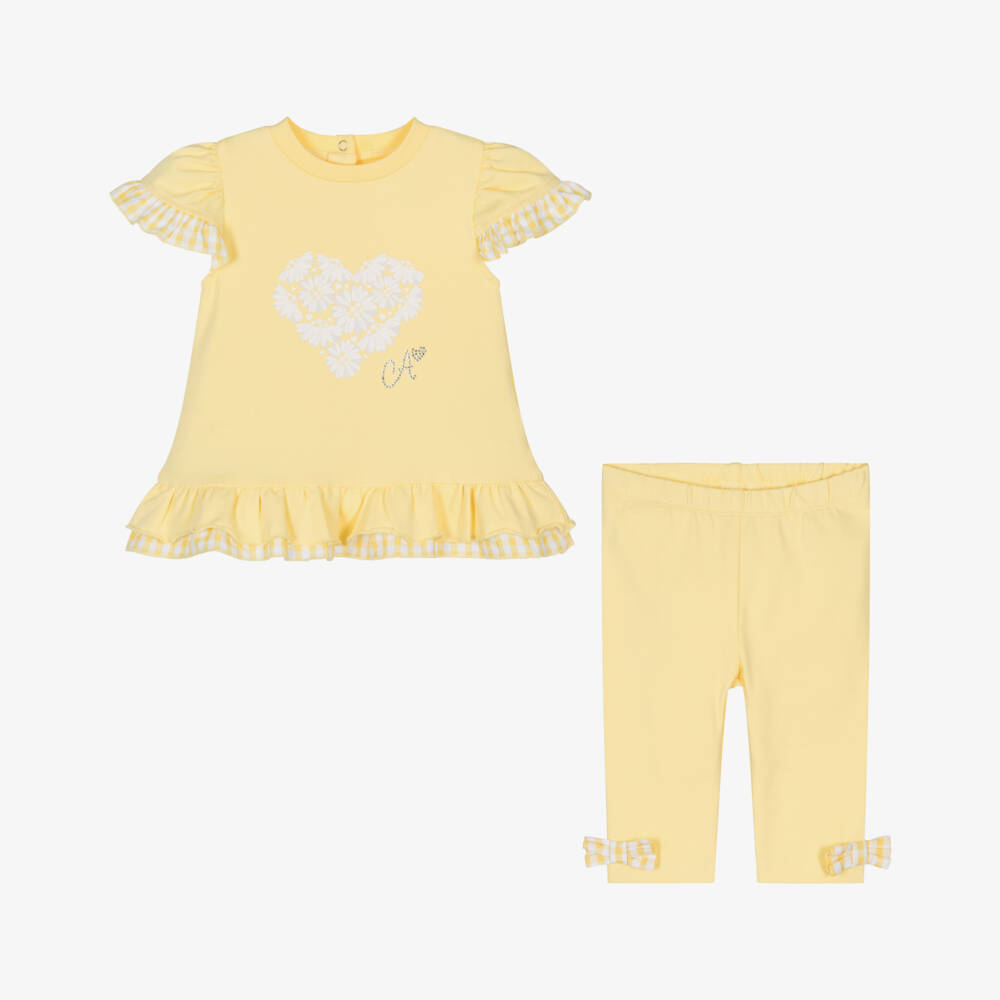 A Dee-Комплект Сердце и Ромашка для девочек | Childrensalon Outlet