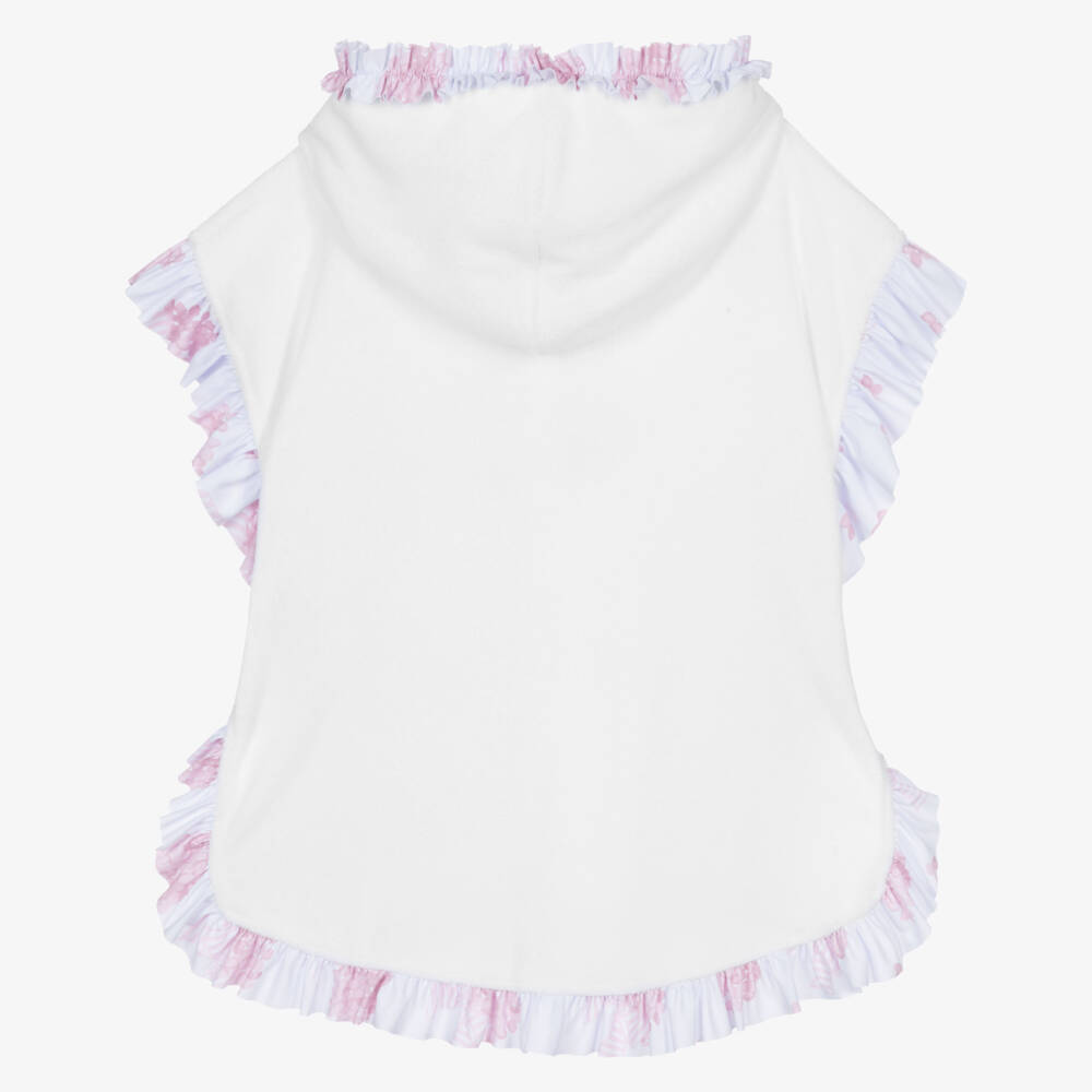 A Dee-Girls Terry Towel Hooded Wrap | Childrensalon Outlet