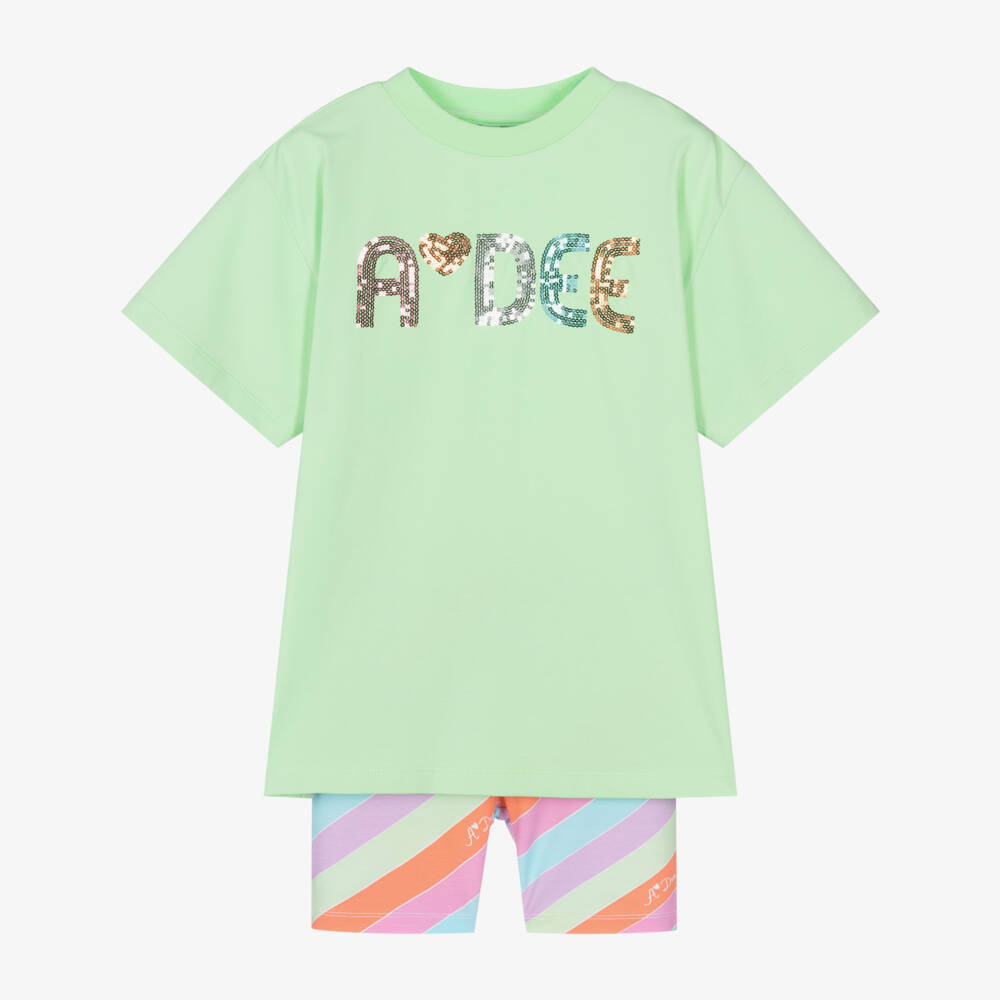 A Dee-Яркий хлопковый комплект шорт для девочек | Childrensalon Outlet